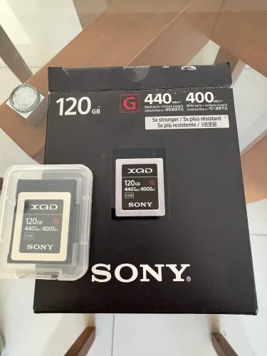 Cartão XQD 120Gb Sony
