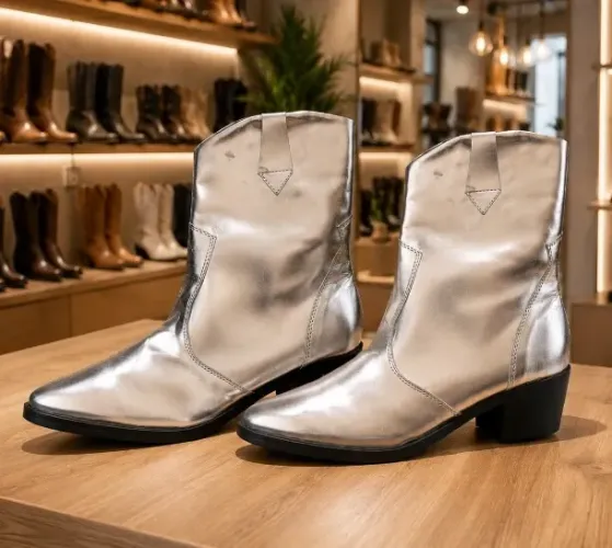 Bota Metalizada Country