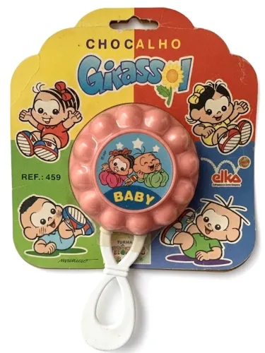 Turma da Mônica: Antigo Chocalho Lacrado Baby Elka