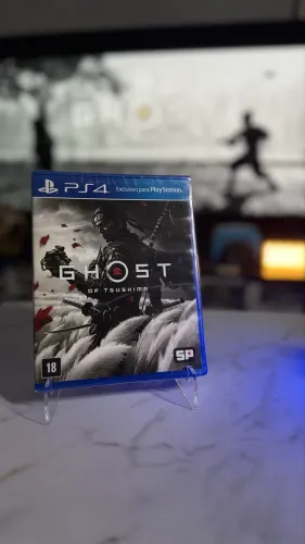 Jogo de PS 4 Ghost Of Tsushima duas versões Novo e lacrado