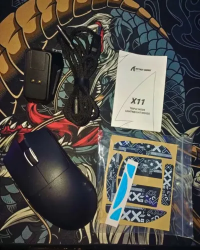 MOUSE GAMER ATTAK SHARK X11