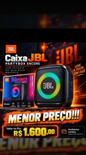 Caixa JBL partybox encore