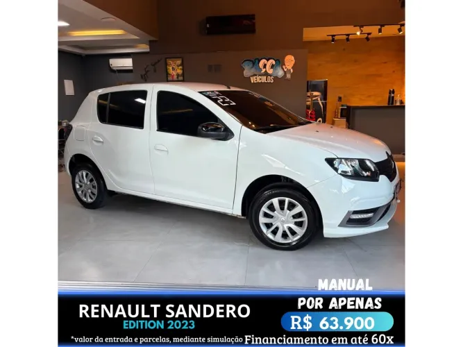Renault Sandero S Edition Flex 1.0 12V 5P Mec. 2023