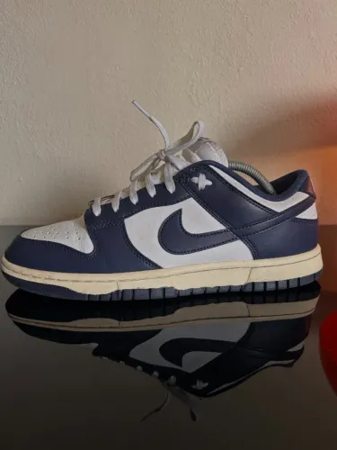 Tenis Nike Dun Vintage Navy Blue 42BR
