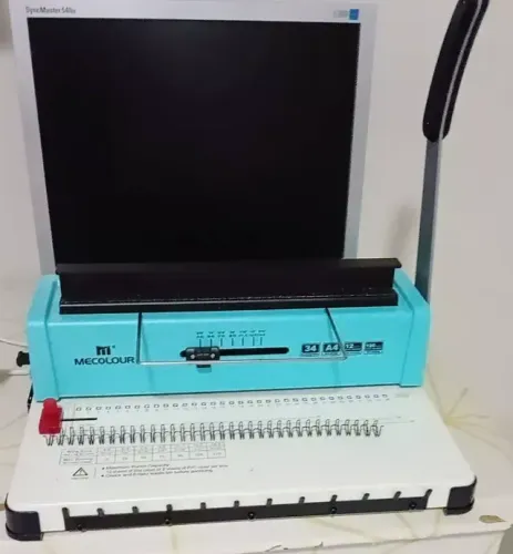? OPORTUNIDADE! Encadernadora Compasso 3x1 + 90 Wire-O + 10 Capas de Agenda por apenas