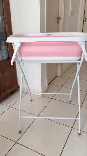 Banheira para Bebê Kiddo Flex Dobrável com Suporte