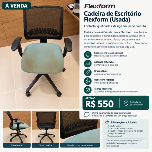 Cadeira de escritório Flexform