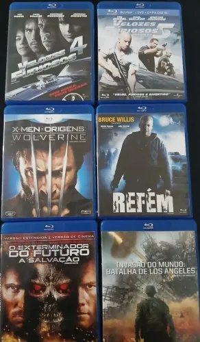 Blu-ray/DVD Usados em excelente estado.