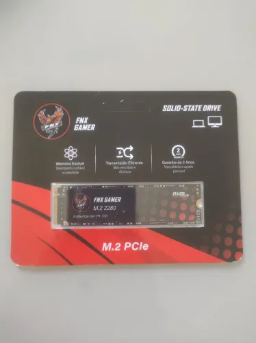 SSD NVMe 128GB NOVO FNX 2 ANOS DE GARANTIA - ACEITO CARTÃO - AEE INFO