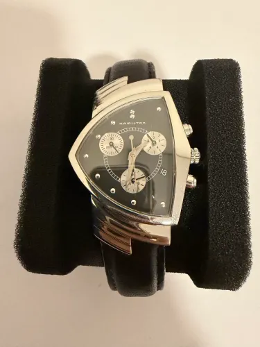 Hamilton Ventura Chronograph H244121 Original Swiss Made - Excelente Estado