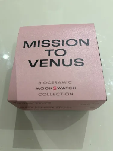 Relógio Swatch x Omega Moonswatch Mission to Vênus