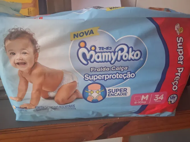 Fralda calça mamypoko