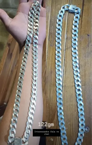 Cordão de prata 