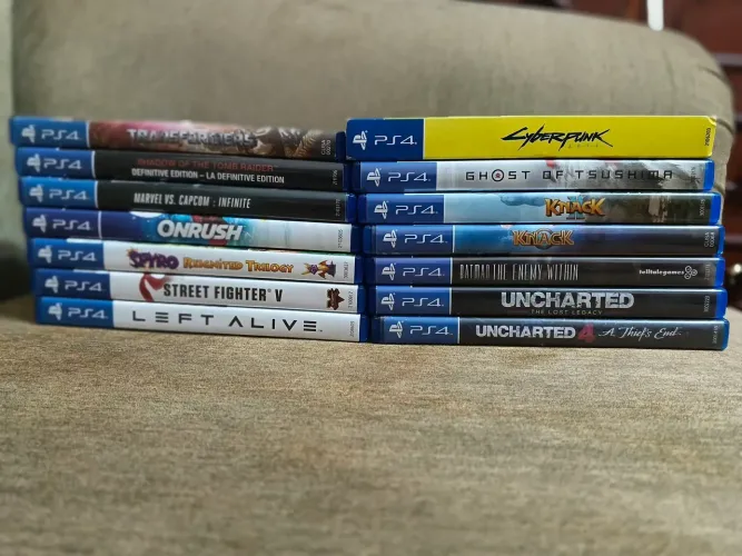 Vendo lote com 59 jogos seminovos. Confira!