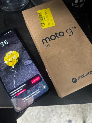 Motorola G35 com 128GB Verde Zerado