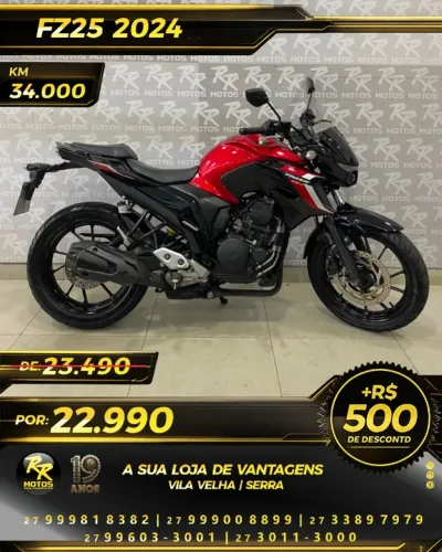 Moto Yamaha FZ25 FAZER 2024