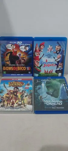 Kit Especial Blu-ray Infantil - 4 Filmes Originais