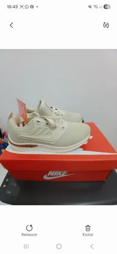 Tênis feminino nike tam.35. Entrega em santa cruz rj.