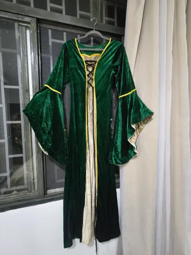 Vestido de veludo- Medieval- Fantasia