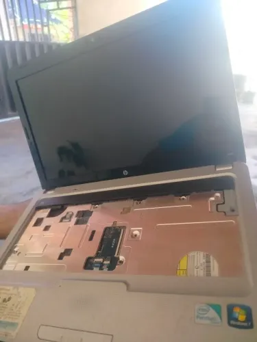 Notebook Hp g42 no estado placa mãe boa ligando e apresentando video