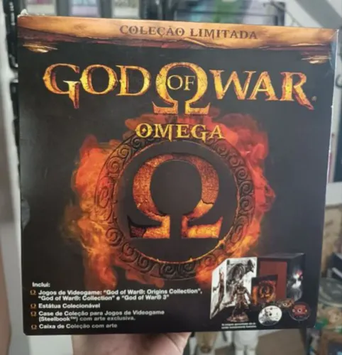 God of War Ômega Edition PS3 Box Game