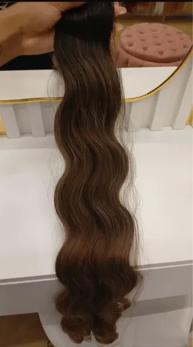 Cabelo fibra russa