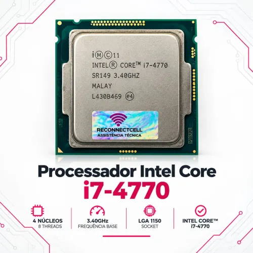 Processador Intel Core i7-4770 - 4ª Geração - LGA 1150