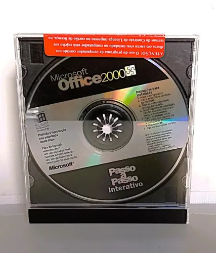 Microsoft  Office 2000 Passo a Passo em CD Room