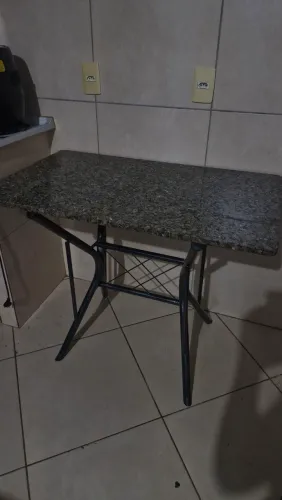 Mesa de Jantar Completa  - Granito/Mármore 