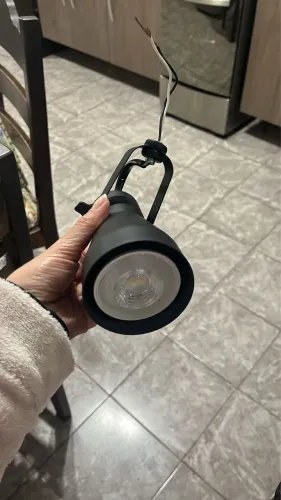 Spot Iluminação Com Lâmpada Stella Par20 Preto