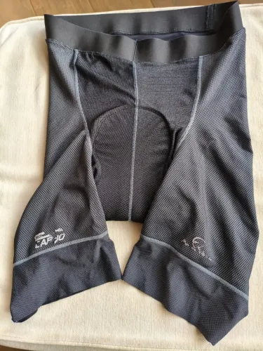 Bermuda de Ciclismo Mauro Ribeiro Carbon 2.0, tamanho XG, preta em ótimo estado!