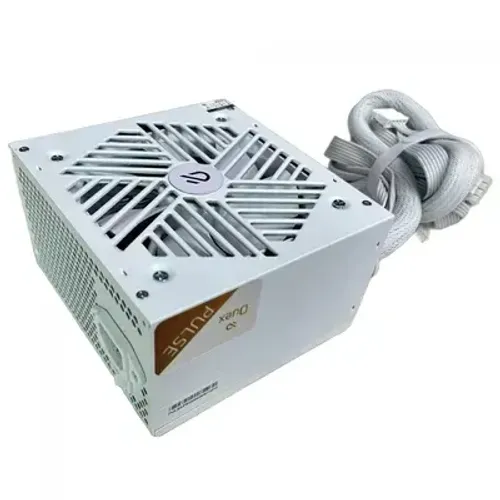 Fonte Duex Pulse Pro, 600W, 80 Plus Bronze, PFC Ativo, Branco - DXFOPRO600WFSE+W