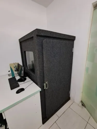 Cabine acústica para audiometria