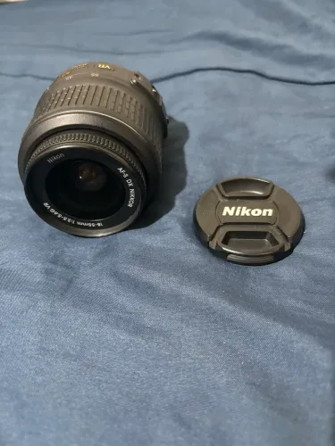 Lente Nikon 18-55mm em perfeito estado
