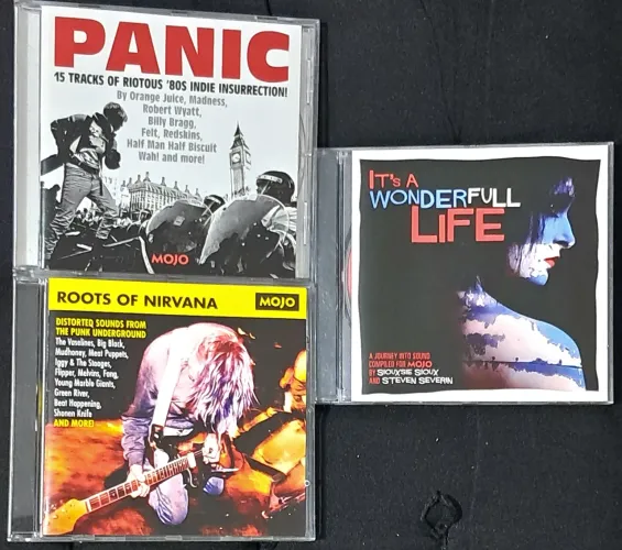 Lote 3 CDs Importados Revista MOJO - Nirvana, Siouxsie, 80s Indie (Raros)