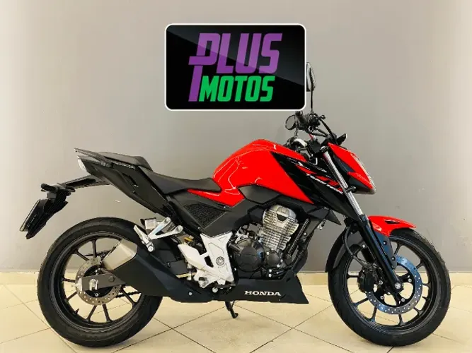 Honda Cb 300 F Twister Abs 2024 Vermelha