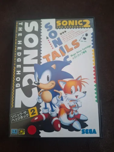 Cartucho sonic 2 mega drive cib
