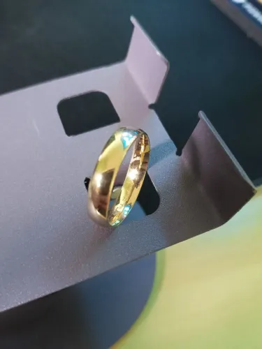 Aliança de ouro 18k 4.8gr.