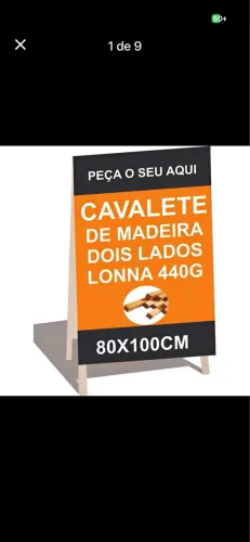 Cavaletes em vários tamanhos 