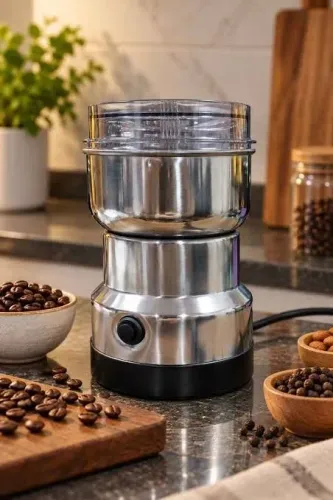 Moedor de Café Elétrico de Inox