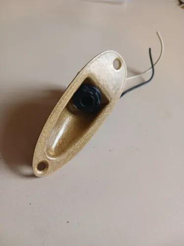 Jack Plate guitarra stratocaster 