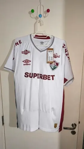Camisa Fluminense Umbro 2025 Thiago Silva #3 Preparada para jogo