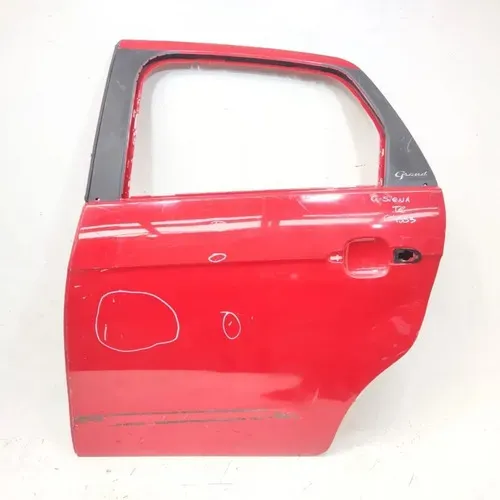 Porta Traseira Esquerda Grang Siena 2012 2021 Vermelho