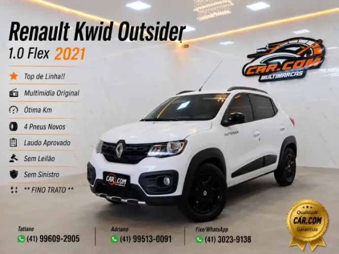 Renault Kwid Outsider 1.0 Flex 12V 5P Mec. 2021