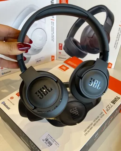 Fone de ouvido JBL 720BT original 72 horas de bateria novo lacrado 