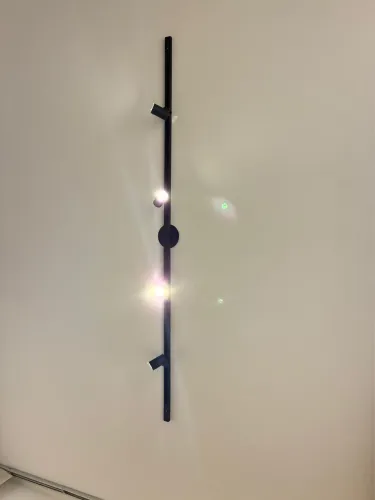 Trilho Eletrificado Com 4 Spots Led 7w Preto