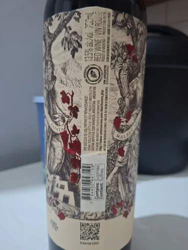 Vinho Argentino Catena Zapata 2020