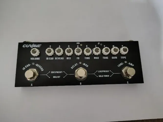 Pedal de efeitos cuvave cube baby guitarra