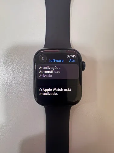 Apple Watch Series 7 GPS 45mm Midnight | Bateria 85% | Excelente Estado | Jundiaí