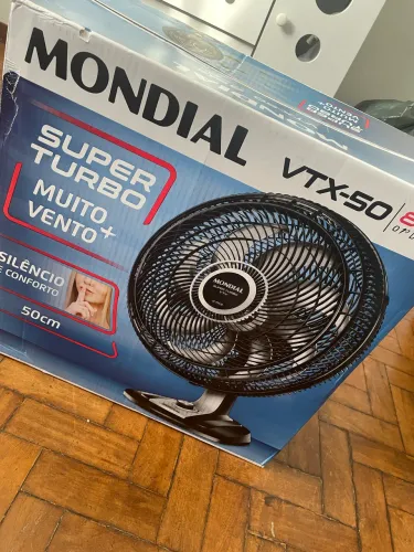 Ventilador 50cm Super Turbo 8 Pás Mondial 150W - VTX-50-8P